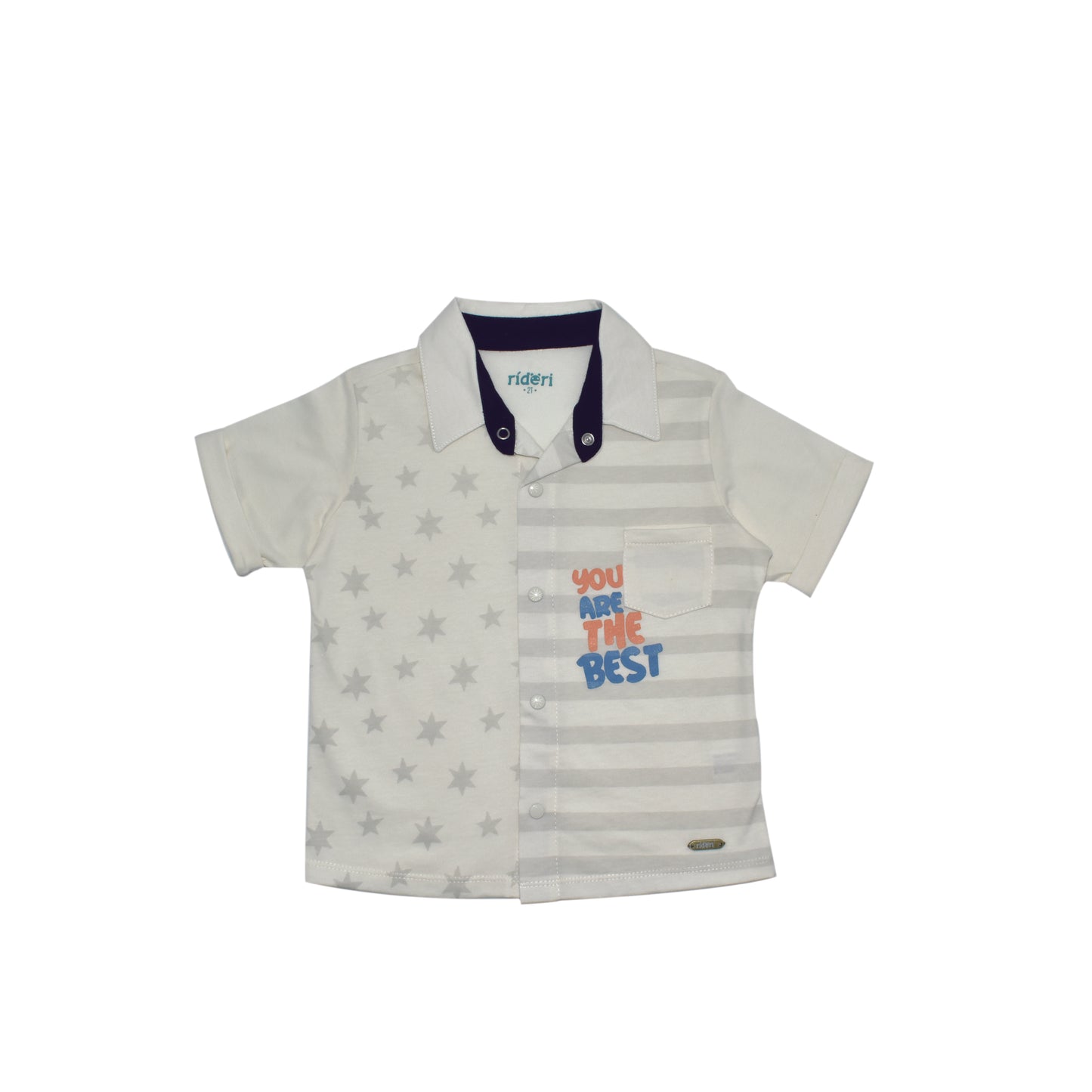 Camisa Manga Corta para Bebé Niño
