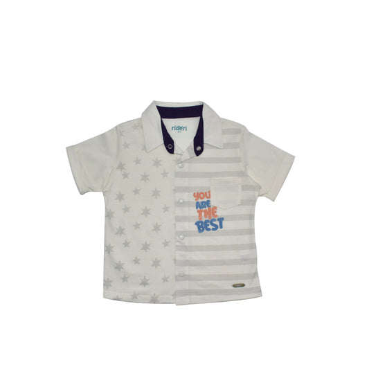 Camisa Manga Corta para Bebé Niño