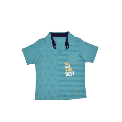 Camisa Manga Corta para Bebé Niño