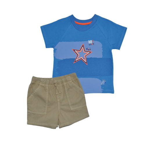 Conjunto Corto Casual para Bebé Niño