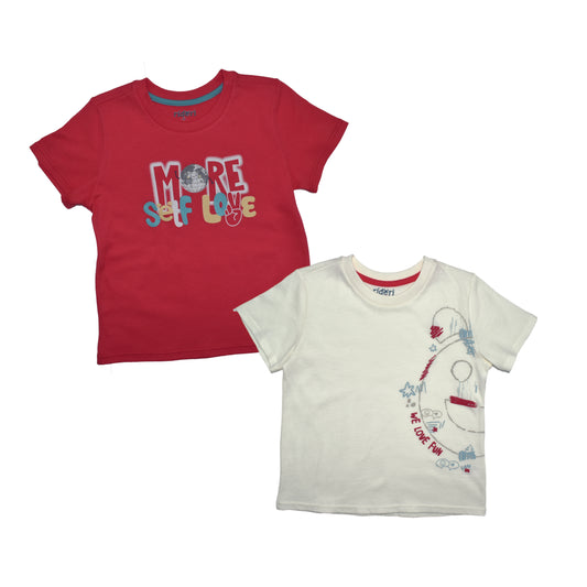 Set de Camiseta Manga Corta para Bebé Niño