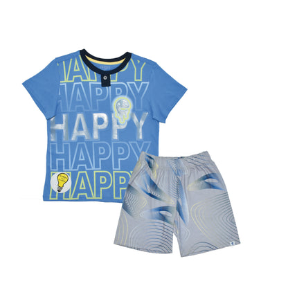 Pijama Manga Corta y Pantaloneta para Niño