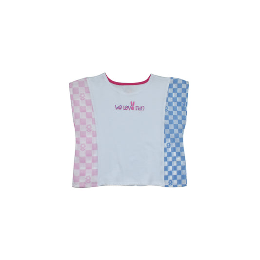 Camiseta Manga Sisa para Niña