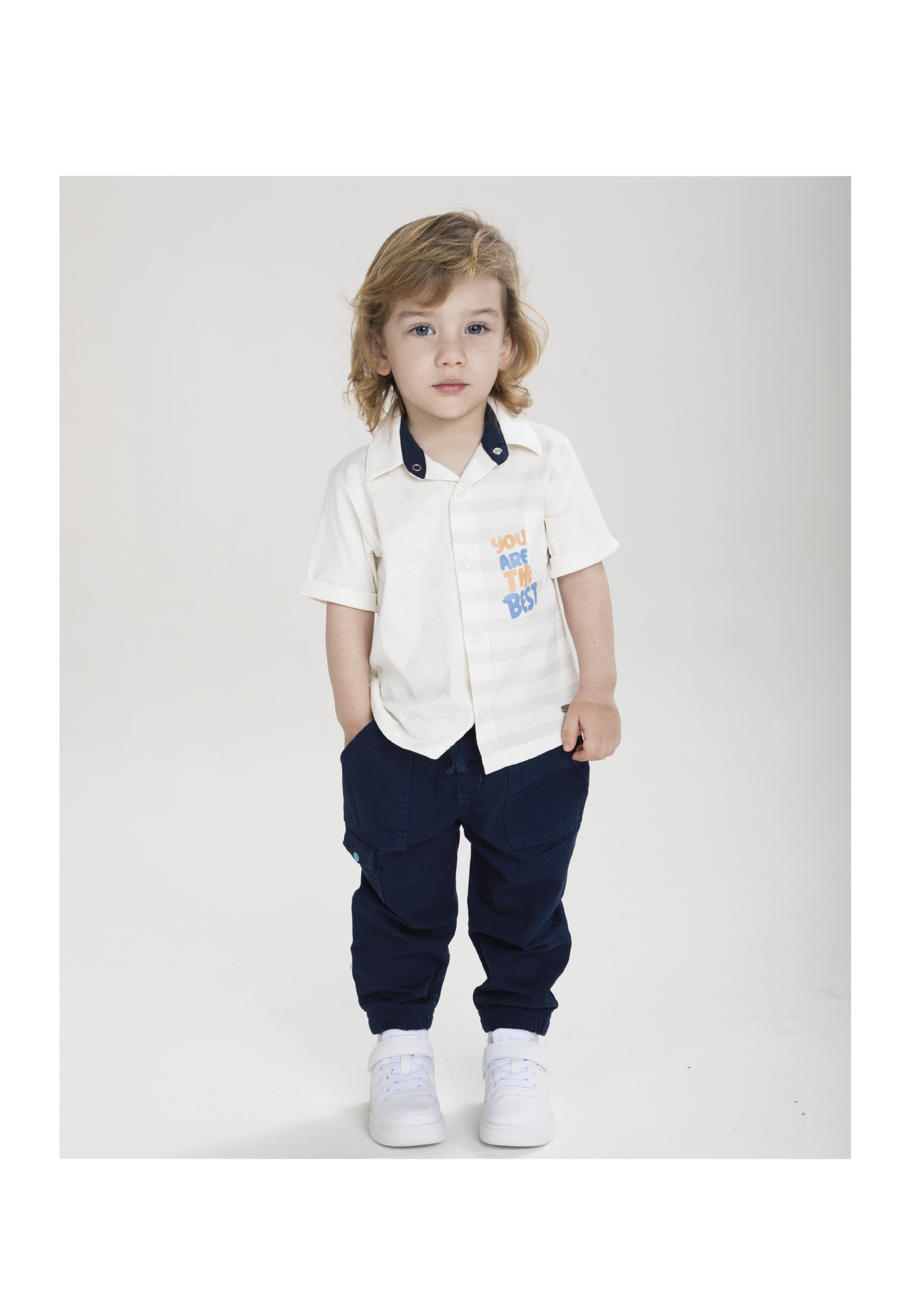 Camisa Manga Corta para Bebé Niño