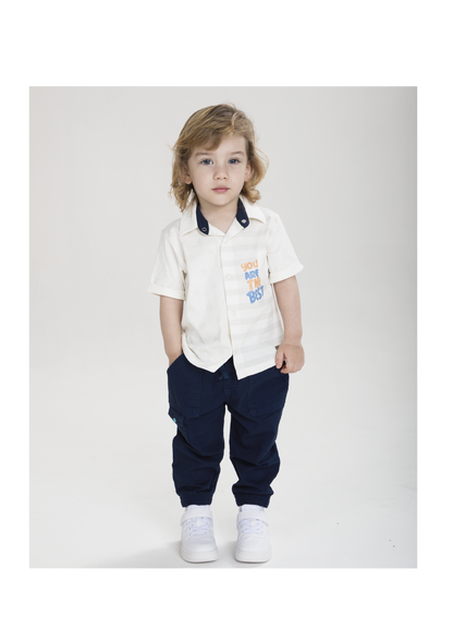 Camisa Manga Corta para Bebé Niño