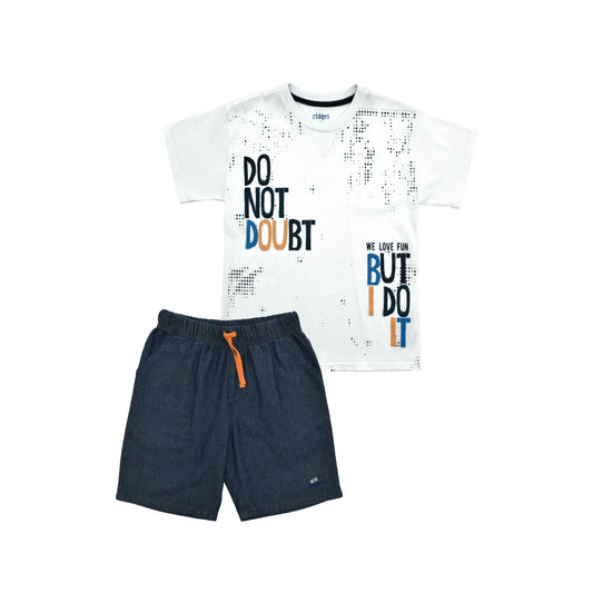 Conjunto Corto Casual para Niño