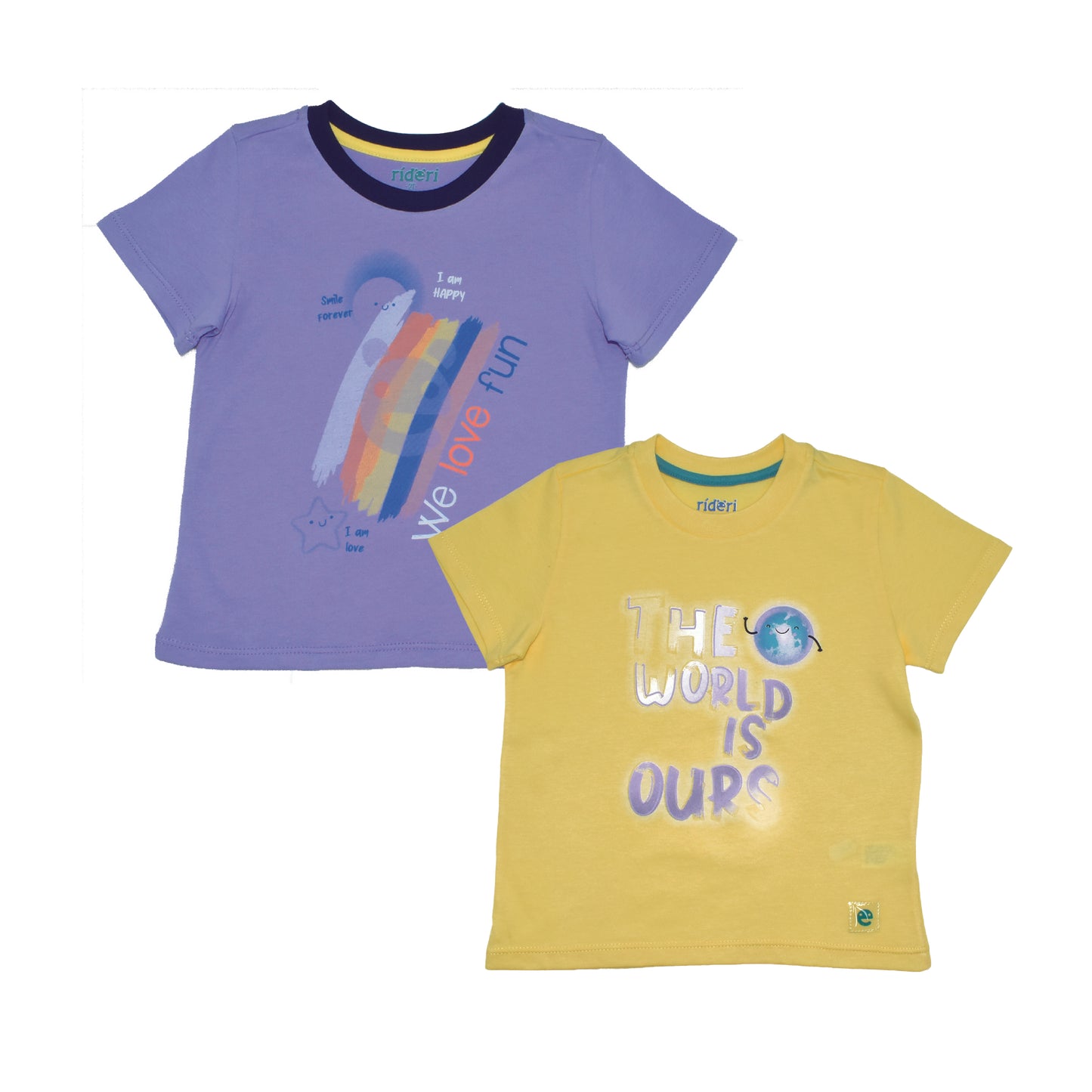 Set de Camisetas Manga Corta Bebé Niño